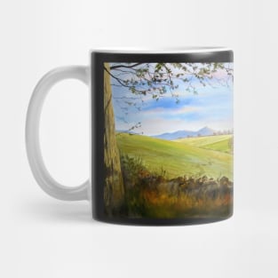 Spring fields of Bennachie Mug